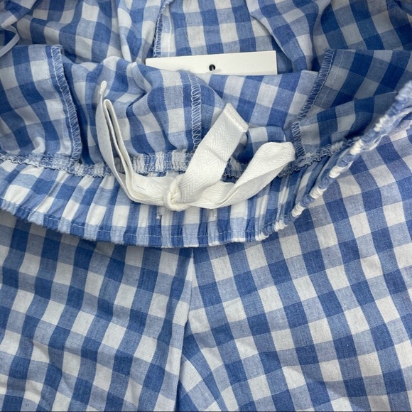 Seek The Label Australia Blue & White Plaid Shorts - Picture 4 of 10